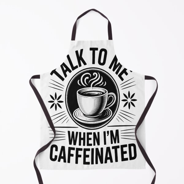 Item preview, Talk To Me When I'm Caffeinated Sayings For Introverts designed and sold by NicolaMail.