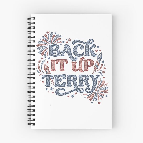 Item preview, Back it Up Terry Put It in Reverse July 4th Fireworks Terry designed and sold by THREE LITTLE BEANS.