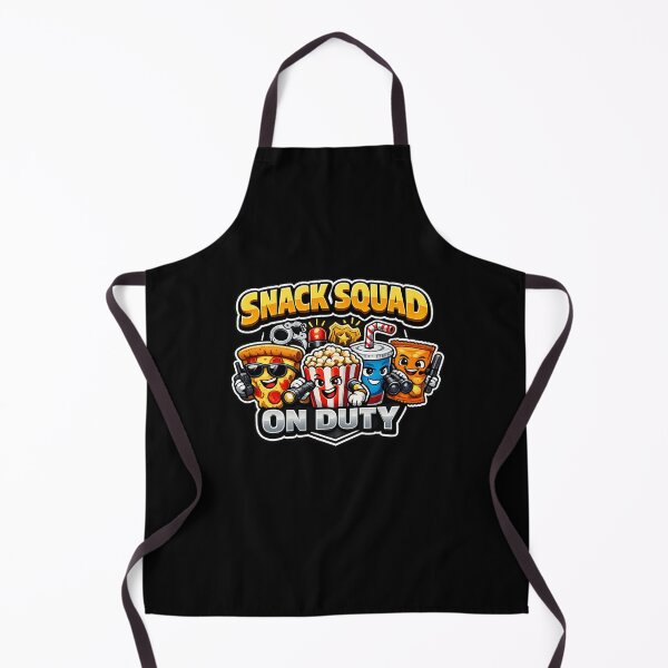 Item preview, SNACK SQUAD – ON DUTY – Funny Sticker & T-Shirt Design designed and sold by Timeless Junction.