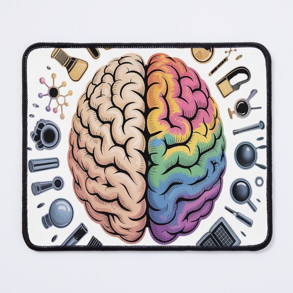Item preview, Colorful Brain - Science And - Neuroscience Neurologist designed and sold by TheRetroStyle.