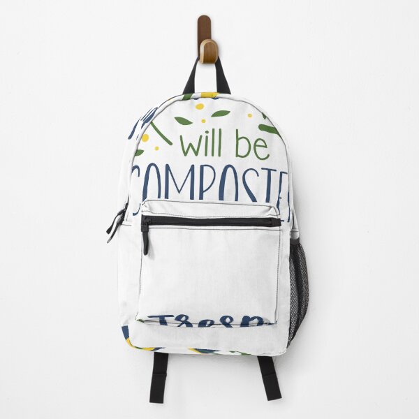 Item preview, Trespassers Will Be Composted – Funny Gardening Warning Sign designed and sold by mcraft studio.