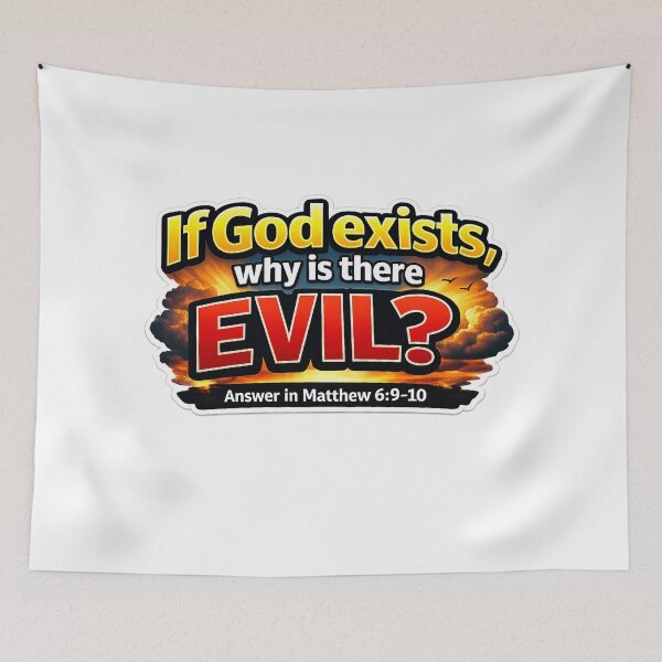 Item preview, If God Exists, Why Evil? designed and sold by fritz-10signer.