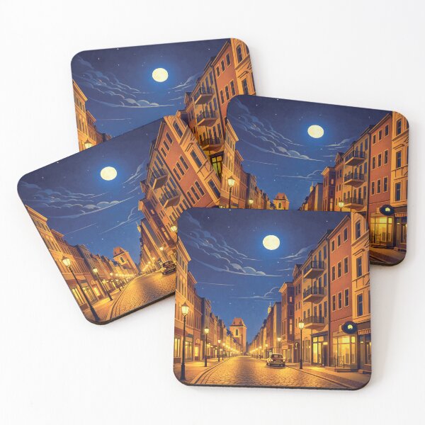 Item preview, Nighttime European Alley designed and sold by darekkocurek.