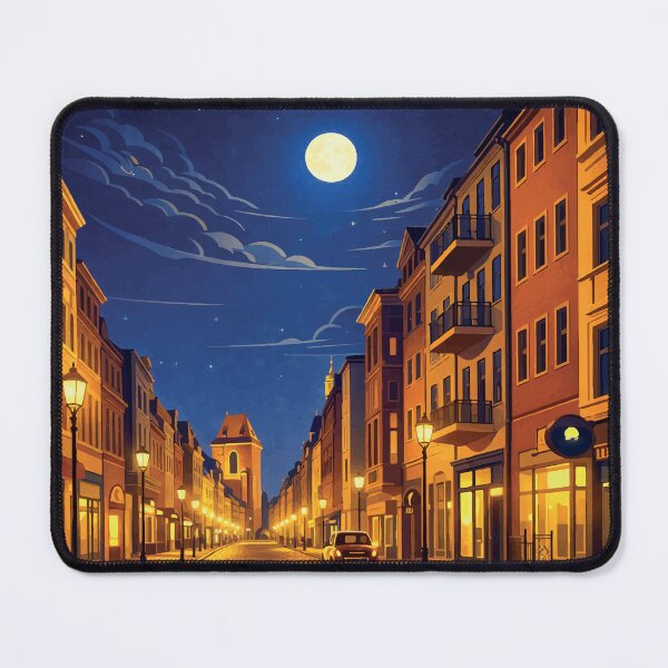 Item preview, Nighttime European Alley designed and sold by darekkocurek.