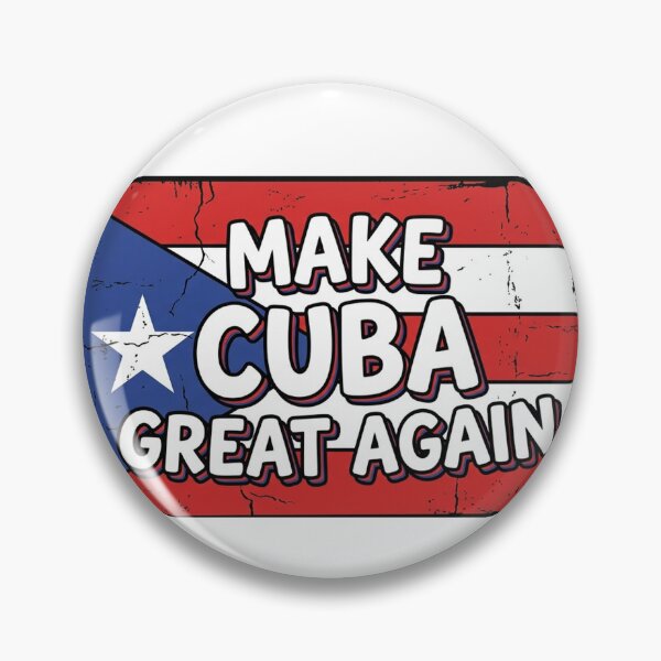 Item preview, Make Cuba Great Again Tee Cuba Freedom Cuban Flag Vintage  designed and sold by ZANNIX.