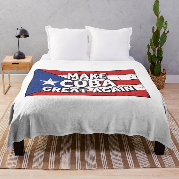 Item preview, Make Cuba Great Again Tee Cuba Freedom Cuban Flag Vintage  designed and sold by ZANNIX.