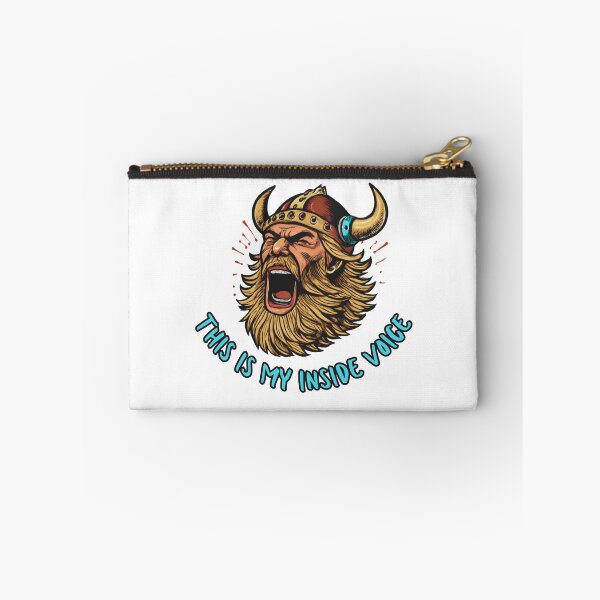 Item preview, This is My Inside Voice - Funny Screaming Viking designed and sold by Silver Realm Studio.