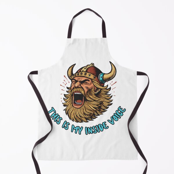 Item preview, This is My Inside Voice - Funny Screaming Viking designed and sold by Silver Realm Studio.