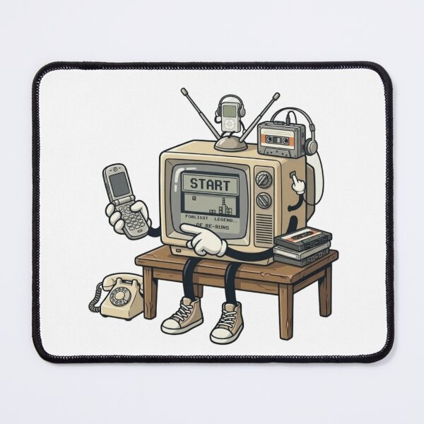 Artikelvorschau, Retro Media Explorer – Nostalgie-Abzeichen entworfen und verkauft von Dogandesighn.