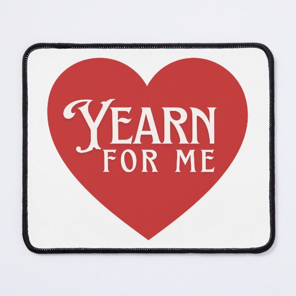 Item preview, Yearn For Me – Bold Romantic Heart Typography Aesthetic Design designed and sold by TheStephanieRome.