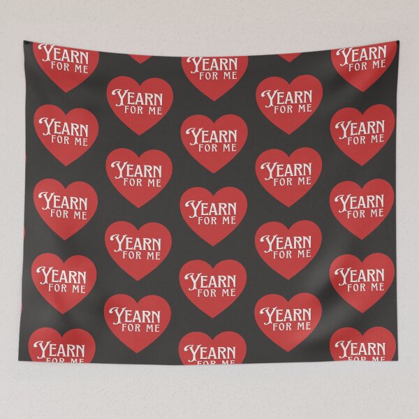 Item preview, Yearn For Me – Bold Romantic Heart Typography Aesthetic Design designed and sold by TheStephanieRome.