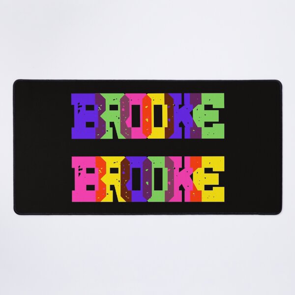 Item preview, BROOKE Name T-Shirt – Colorful Modern Typography Graphic Tee – Personalized Name Illustration – Fun Bold Text Shirt designed and sold by infinitearte.