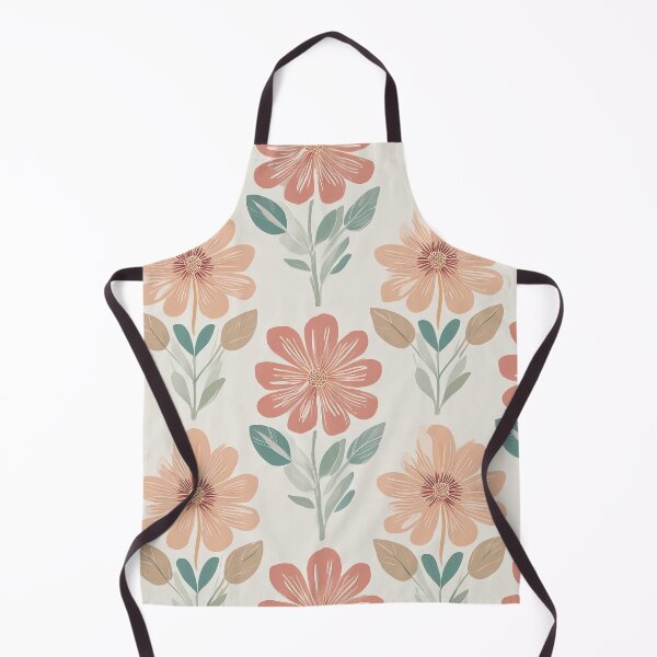 Item preview, Soft Dusty Pink Flower Pattern designed and sold by soft-pop-studio.