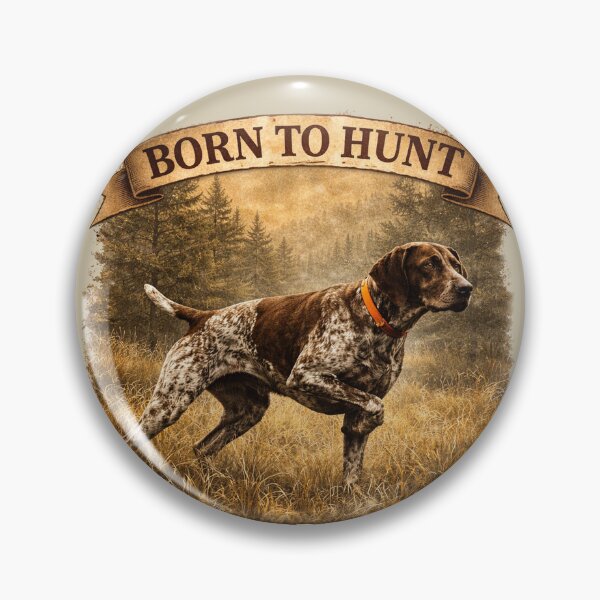 Item preview, German Shorthaired Pointer – Field Legend Hunting Design designed and sold by TammyHunterArt.