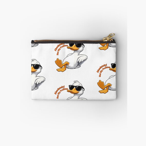 Item preview, Unbothered Duck with Sunglasses – “Absolutely Not My Problem” Funny Chill Meme Design designed and sold by MaryvonLogg.