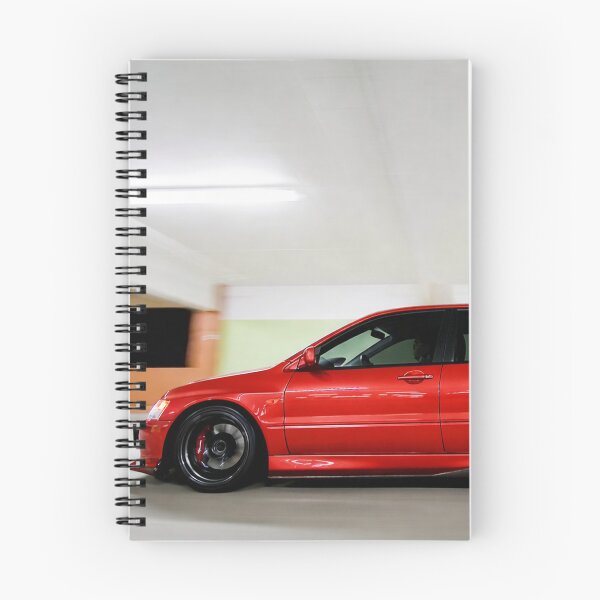 Item preview, RALLY RED EVO 9 SIDE ROLLING SHOT designed and sold by TheMitsuGuy.