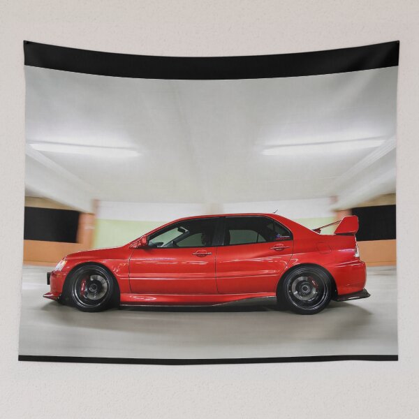 Item preview, RALLY RED EVO 9 SIDE ROLLING SHOT designed and sold by TheMitsuGuy.