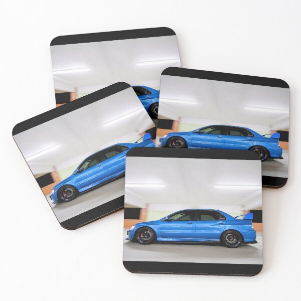 Item preview, ELECTRIC BLUE EVO 9 SIDE ROLLING SHOT designed and sold by TheMitsuGuy.