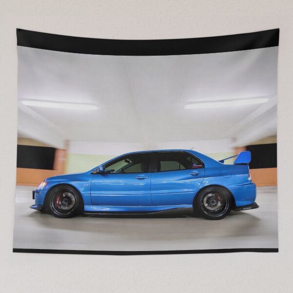 Item preview, ELECTRIC BLUE EVO 9 SIDE ROLLING SHOT designed and sold by TheMitsuGuy.
