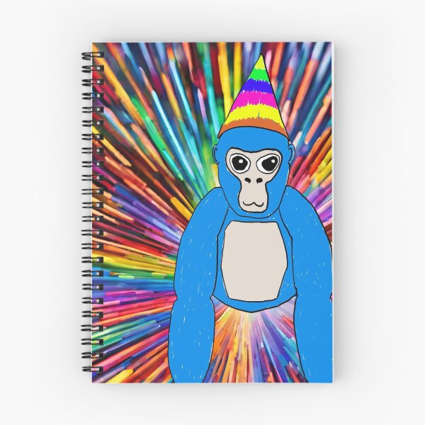 Item preview, Party Hat Gorilla Monke designed and sold by CreativeJuicesCanada.