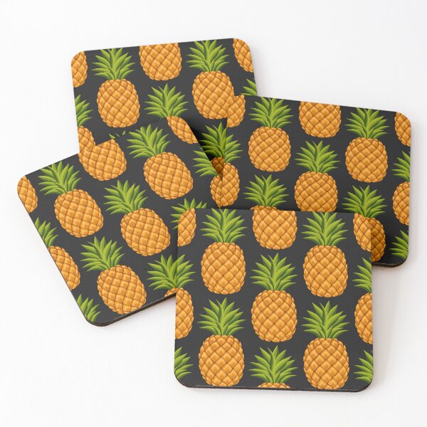 Item preview, 3624 - fresh pineapple pattern designed and sold by RouCouCou.