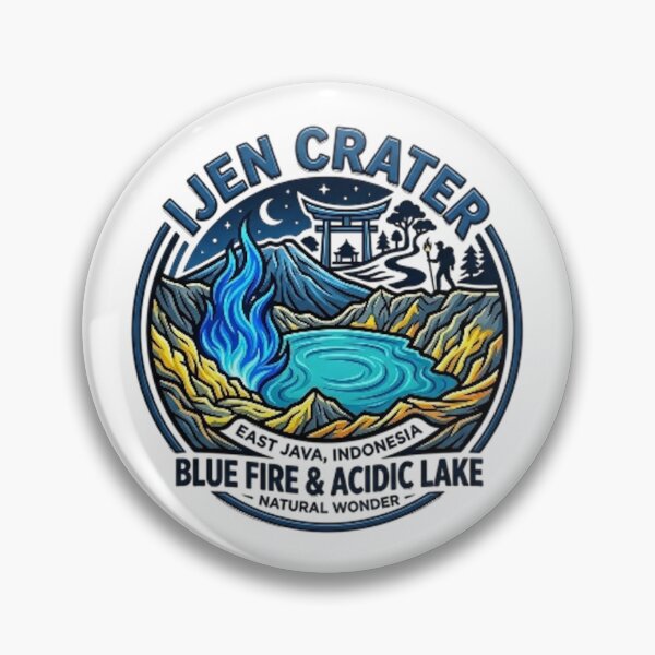Item preview, IJEN CRATER, BLUE FIRE & ACIDIC LAKE, EAST JAVA designed and sold by likbatonboot.