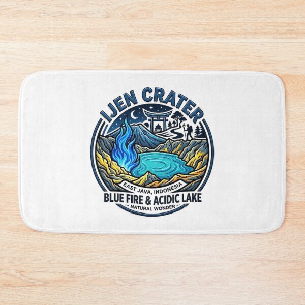 Item preview, IJEN CRATER, BLUE FIRE & ACIDIC LAKE, EAST JAVA designed and sold by likbatonboot.