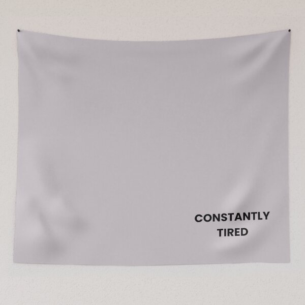Item preview, Funny Tired Quote - Constantly Tired designed and sold by MessyButQualified.