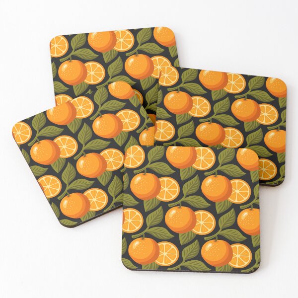 Item preview, 3620 - fresh oranges pattern designed and sold by RouCouCou.