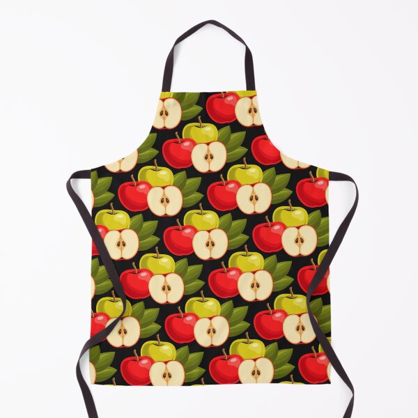 Item preview, 3616C - vibrant red and green apples pattern designed and sold by RouCouCou.