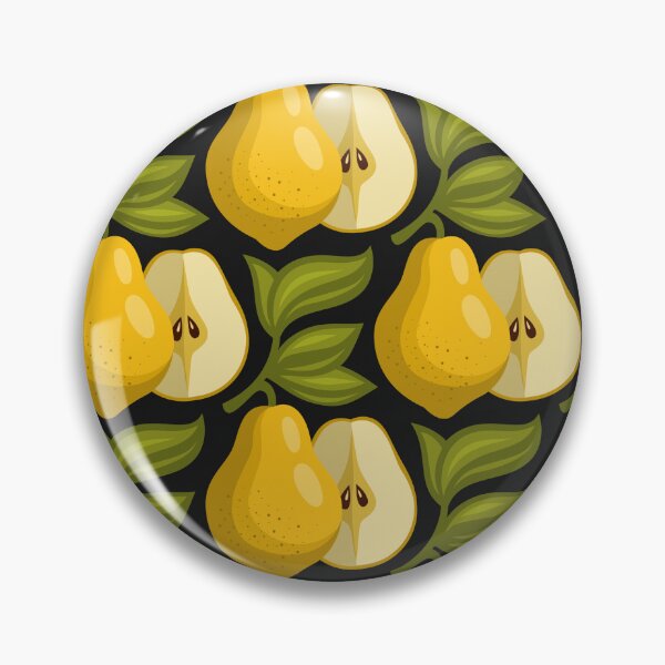 Item preview, 3614A - yellow pears pattern designed and sold by RouCouCou.