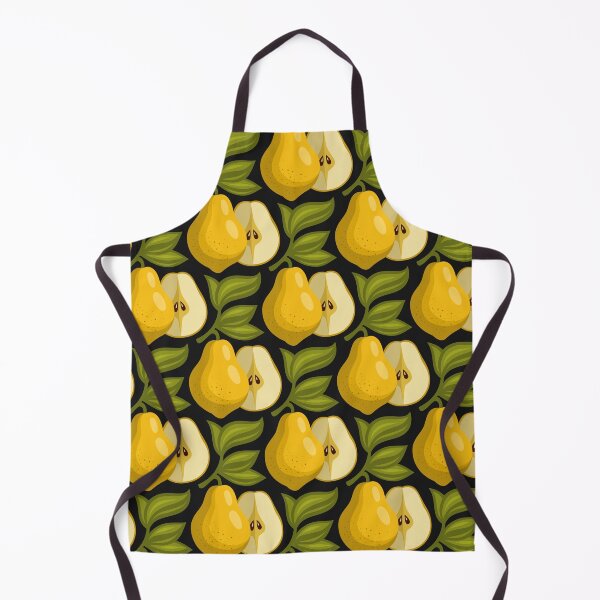 Item preview, 3614A - yellow pears pattern designed and sold by RouCouCou.