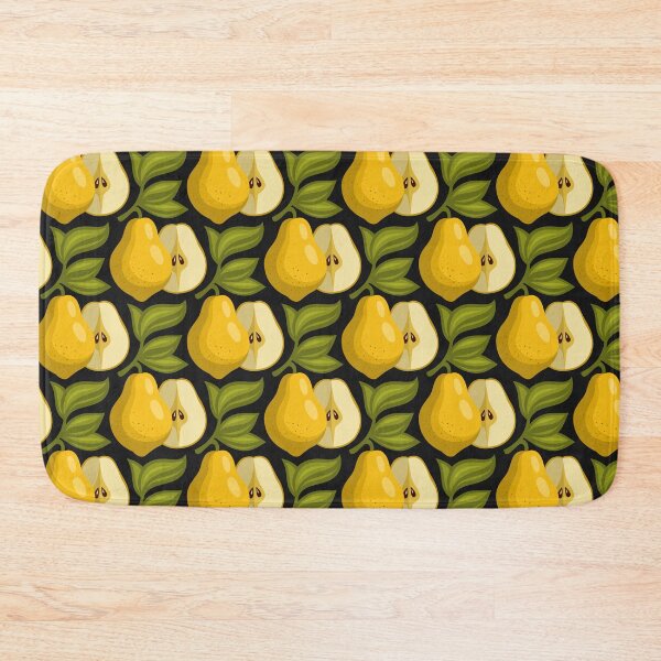 Item preview, 3614A - yellow pears pattern designed and sold by RouCouCou.