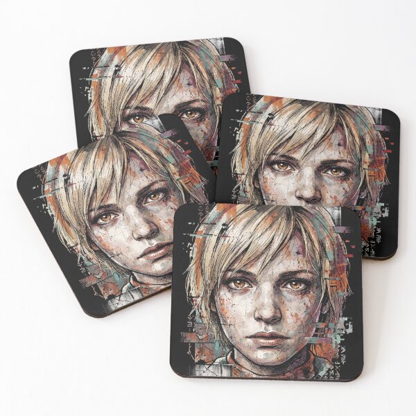 Item preview, Silent Hill 3 Heather Mason Denim Vest Butterfly Knife Portrait designed and sold by Senpaiwaves.