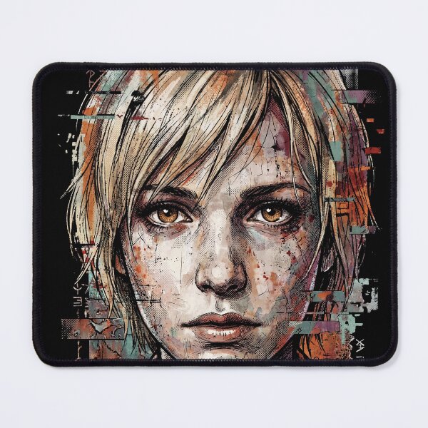 Item preview, Silent Hill 3 Heather Mason Denim Vest Butterfly Knife Portrait designed and sold by Senpaiwaves.