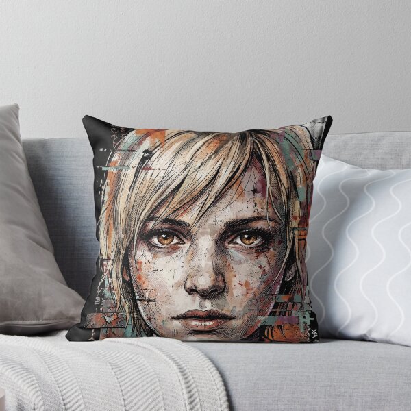 Item preview, Silent Hill 3 Heather Mason Denim Vest Butterfly Knife Portrait designed and sold by Senpaiwaves.
