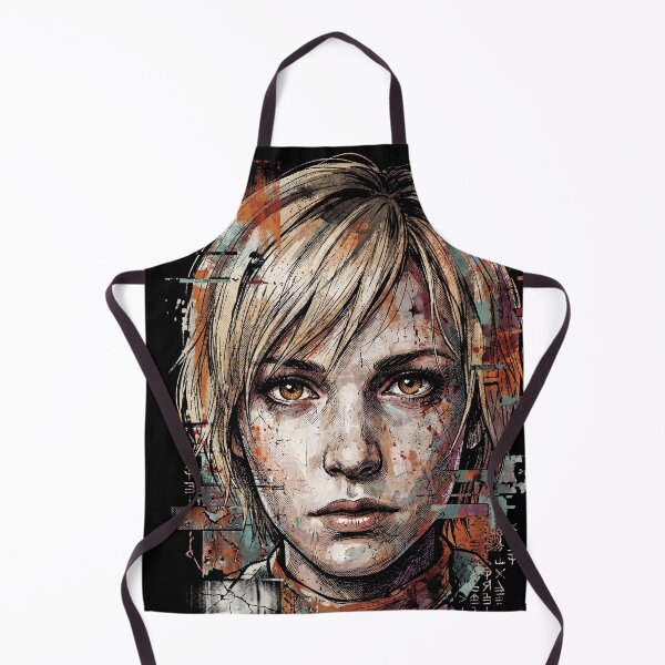 Item preview, Silent Hill 3 Heather Mason Denim Vest Butterfly Knife Portrait designed and sold by Senpaiwaves.