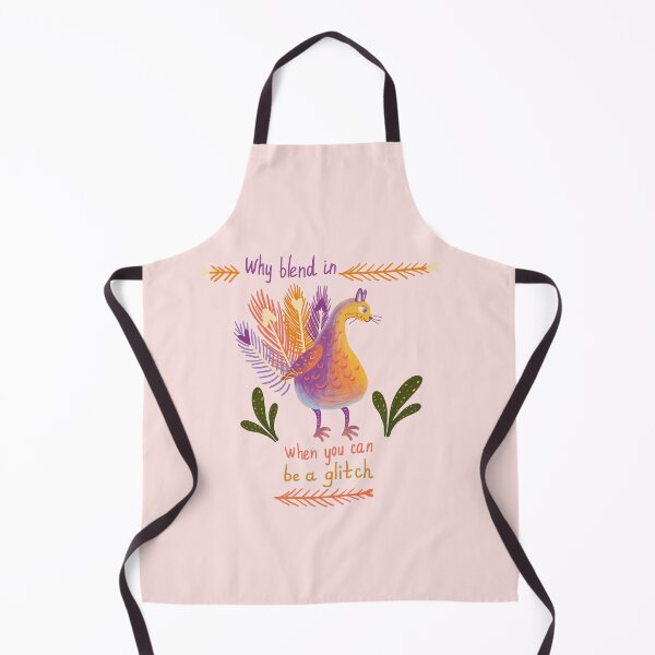 Item preview, Peacock Cat Art: Why Blend In When You Can Be A Glitch designed and sold by FaliushART.