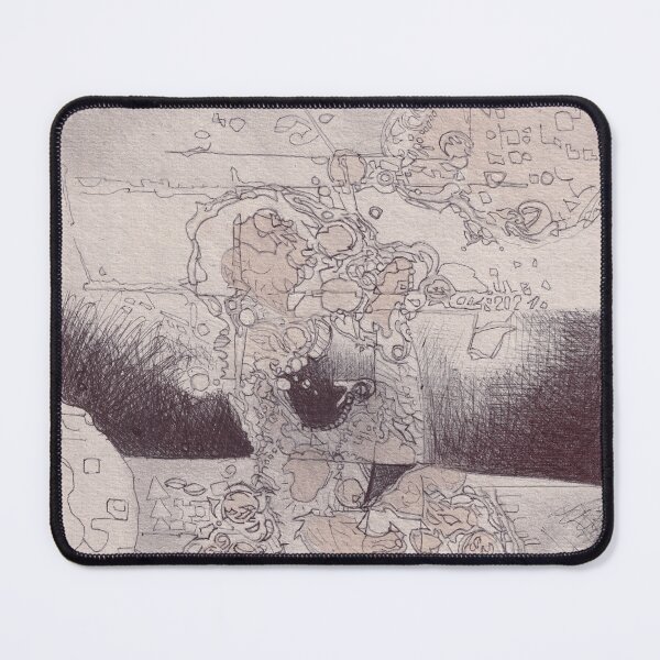 Item preview, Bio-Mechanical Blueprint: Intricate Ink Map designed and sold by 90 A.