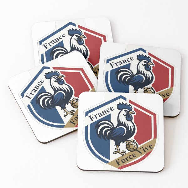 Item preview, France Rooster Thunder T-Shirt, Triumphant Rooster Soccer Mug, French Flag Majesty Crest Gift designed and sold by YMLux.