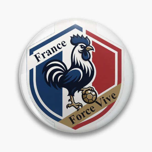 Item preview, France Rooster Thunder T-Shirt, Triumphant Rooster Soccer Mug, French Flag Majesty Crest Gift designed and sold by YMLux.