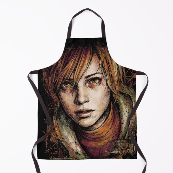 Item preview, Heather Mason SH3 Red Pendant Gold Chain Reincarnation Art designed and sold by Senpaiwaves.