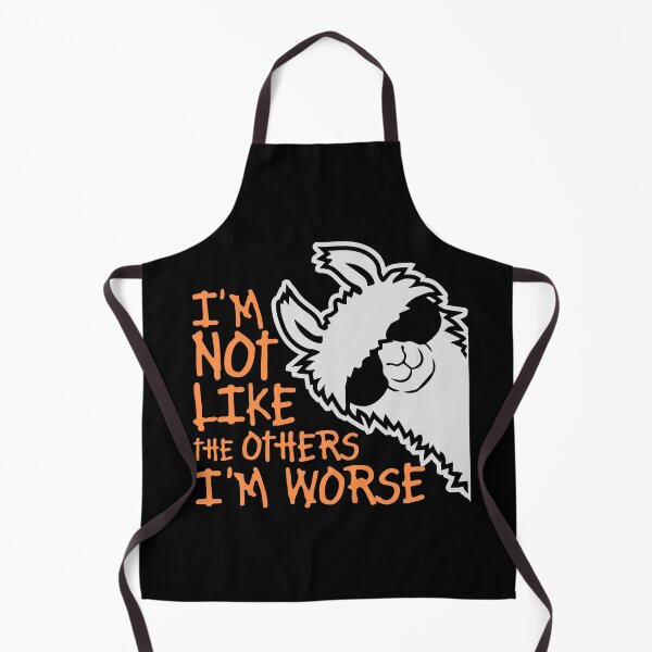 Item preview, Llama Alpaca I'm Not Like The Others I'm Worse Sunglasses designed and sold by shirt-o-mat.