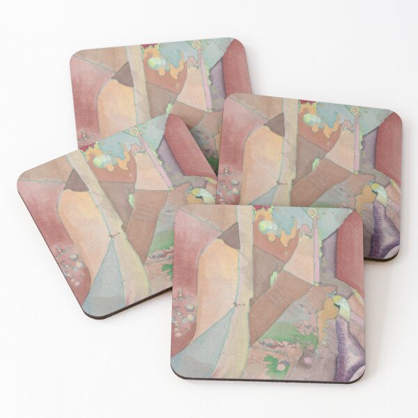 Item preview, Organic Strata: Pastel Abstract Garden designed and sold by 90 A.