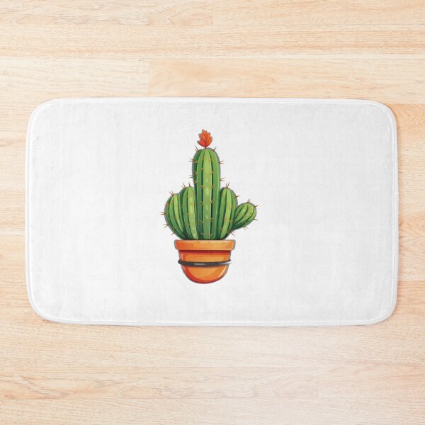 Item preview, Funny Middle Finger Cactus With Orange Flower designed and sold by EALETAR.