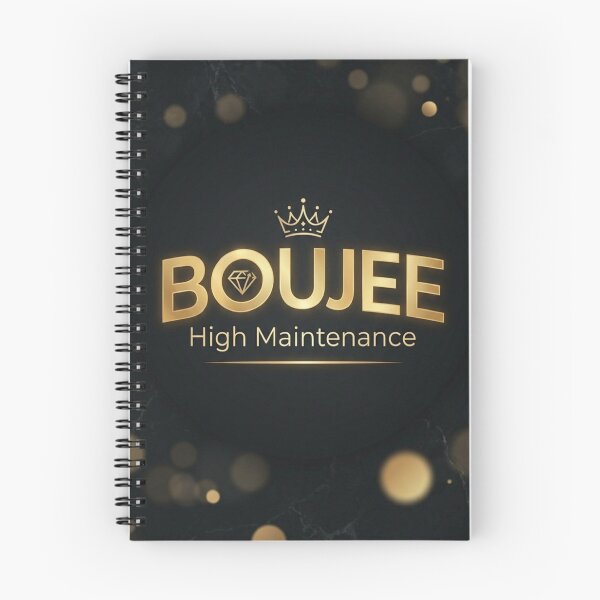 Item preview, The Boujee Emblem — Gold & Marble Luxe designed and sold by radhikakgarg14.