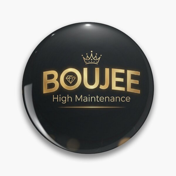 Item preview, The Boujee Emblem — Gold & Marble Luxe designed and sold by radhikakgarg14.