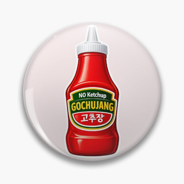 Item preview, No Ketchup Gochujang Funny Korean Food Design designed and sold by mycreastyle.