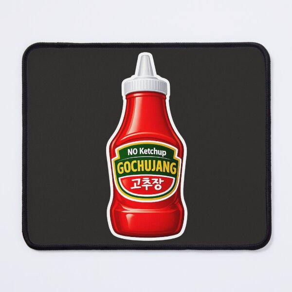 Item preview, No Ketchup Gochujang Funny Korean Food Design designed and sold by mycreastyle.
