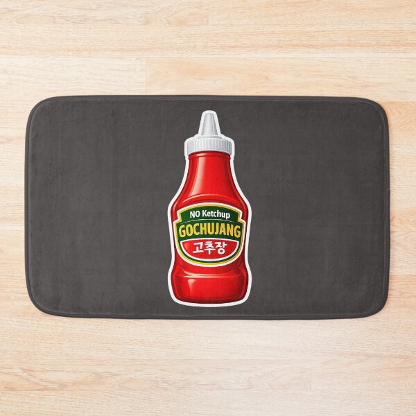 Item preview, No Ketchup Gochujang Funny Korean Food Design designed and sold by mycreastyle.